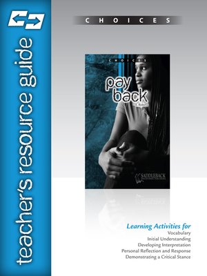 cover image of Pay Back Teacher Resource Guide